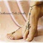 Bronze Anchor And Bead Bar..
