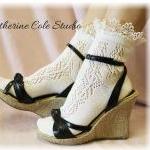 Lace Socks For Heels Baby ..
